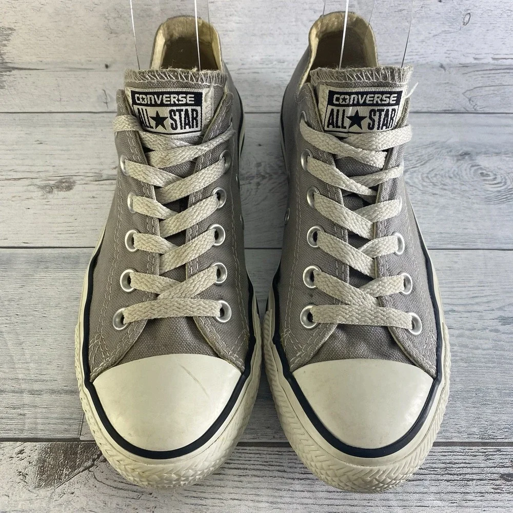 Converse Shoes W 7 M 5 Gray Chuck‎ Taylor All Star Canvas Sneakers Casual Nice